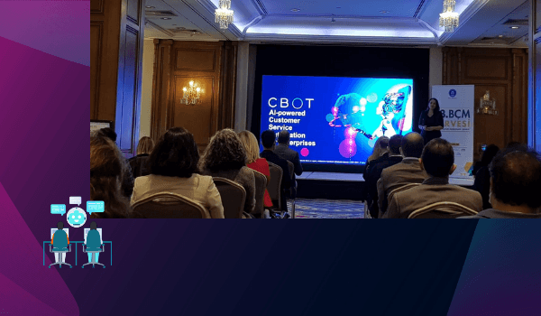 CBOT was on stage at 13th Bank Call Center Summit!