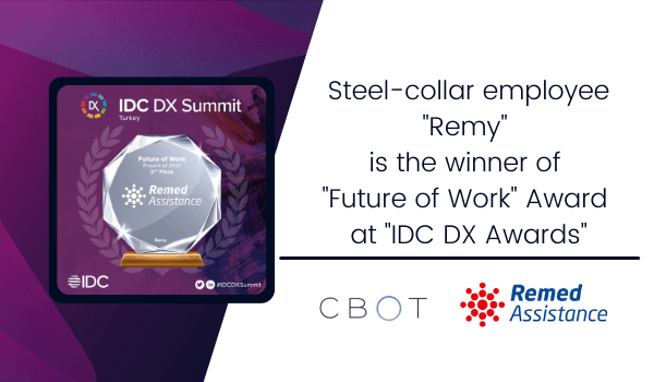 Remy, is honoured to be the winner of “Future of Work” Award at lDC DX 2021 Awards!