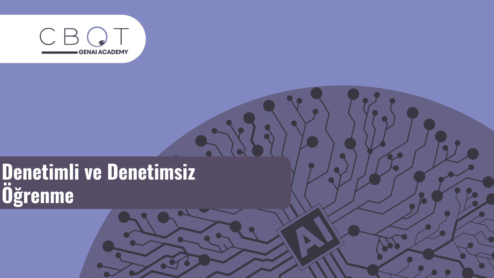 Denetimli ve Denetimsiz Öğrenme