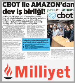 Türkiye’nin Lider Yapay Zekâ Şirketi CBOT, Amazon ile İşbirliğini Açıkladı