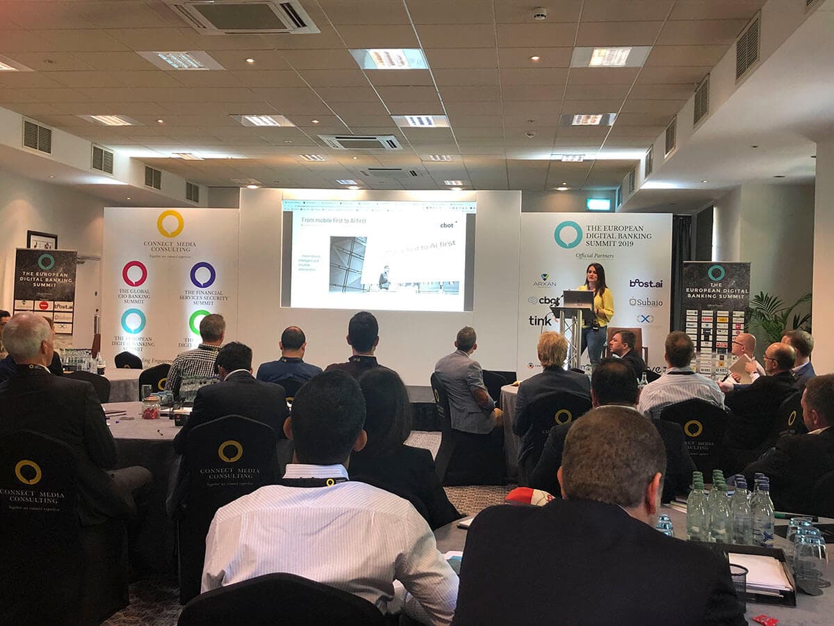 Cbot was at The European Digital Banking Summit
