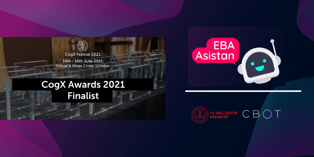 EBA Asistan is a finalist at the UK based global program – “The CogX Awards”