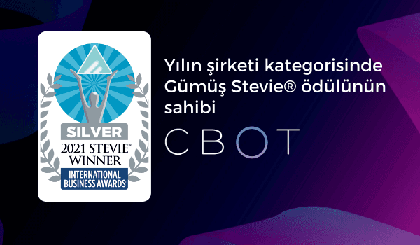 Yılın Şirketi Kategorisinde Gümüş Stevie® Ödülünün Sahibi Olduk