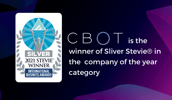 We won a Silver Stevie® Award in 2021 International Business Awards