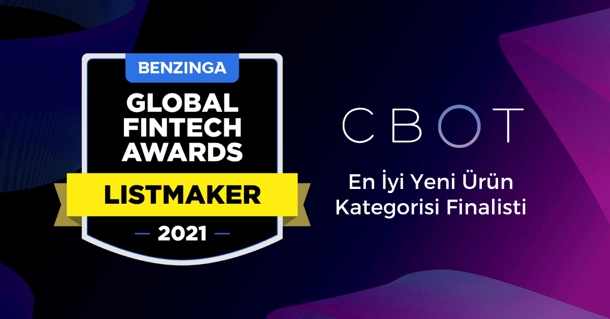 CBOT Benzinga Global Fintech Awards’da finale kaldı