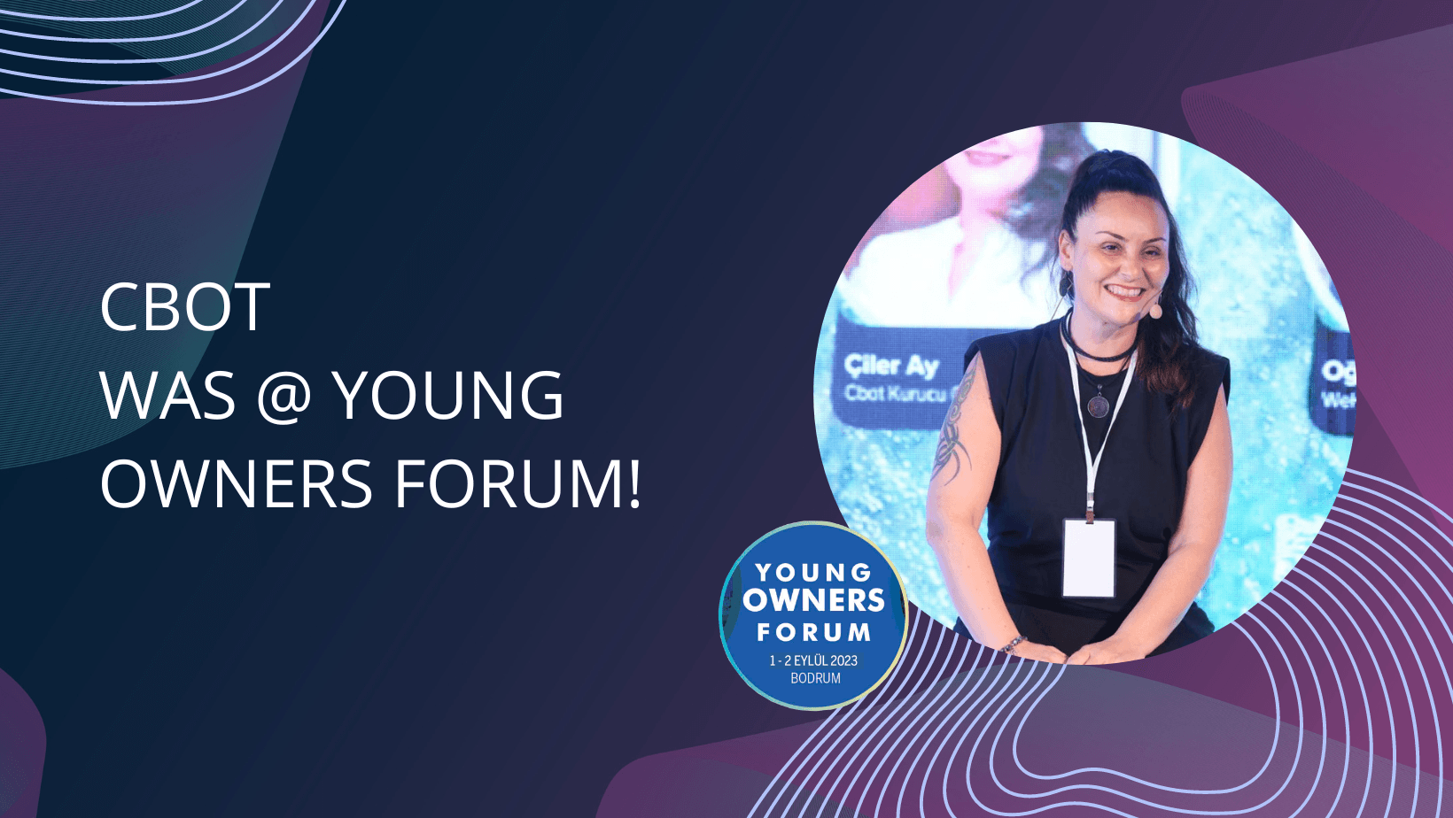 CBOT was @ Young Owners Forum with leading young leaders of the business