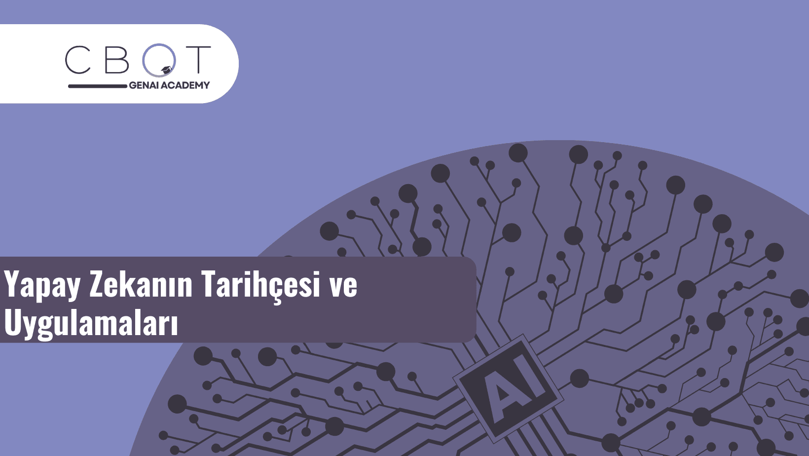 Yapay Zekânın Tarihçesi ve Uygulamaları