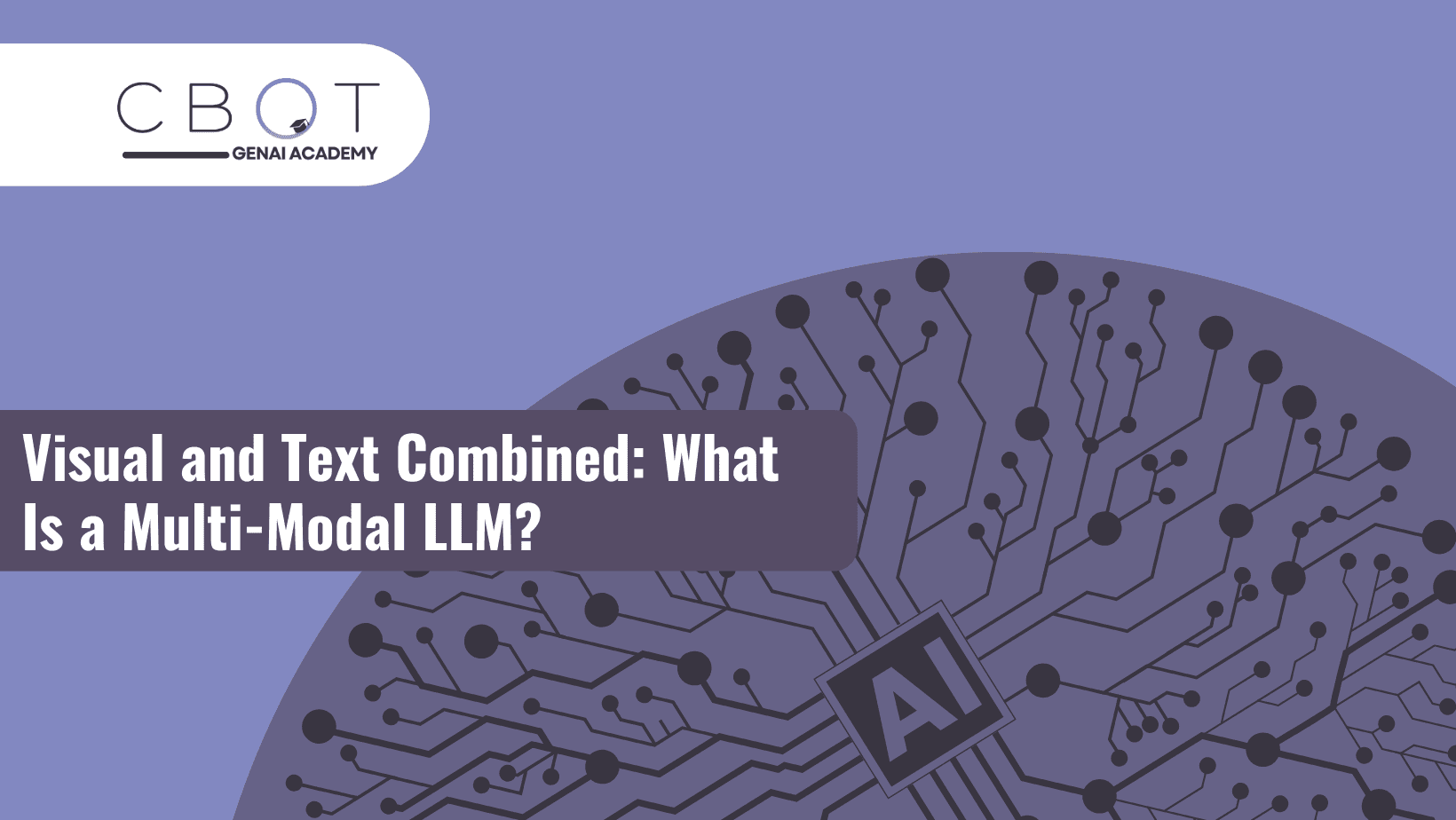 Visual and Text Combined: What is a Multi-Modal LLM?